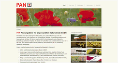 Desktop Screenshot of pan-gmbh.com